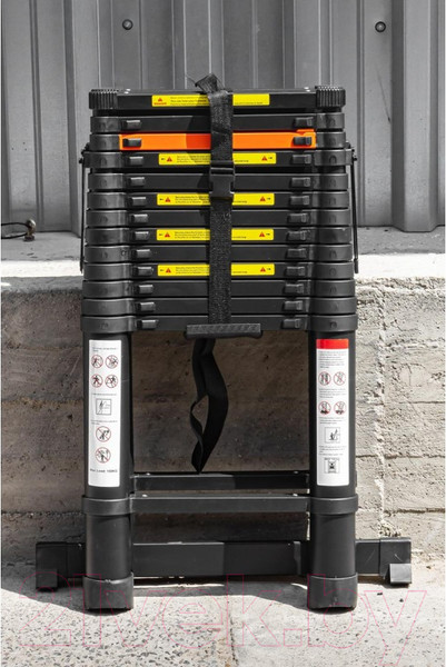 Изображение товара Телескопическая лестница RockForce RF-UP410-2