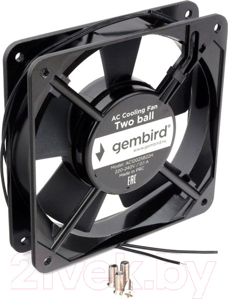 Изображение товара Вентилятор для корпуса Gembird AC12025B22H