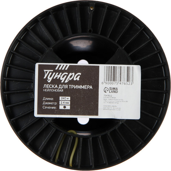 Изображение товара Леска для триммера Tundra 7547652