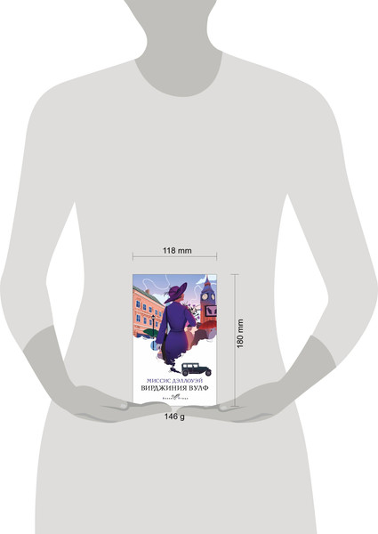 Изображение товара Книга Эксмо Миссис Дэллоуэй / 9785041617820 (Вулф В.)