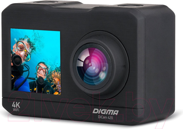 Изображение товара Экшн-камера Digma DiCam 420 / DC420 (черный)