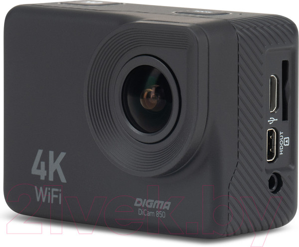 Изображение товара Экшн-камера Digma DiCam 850 (черный)