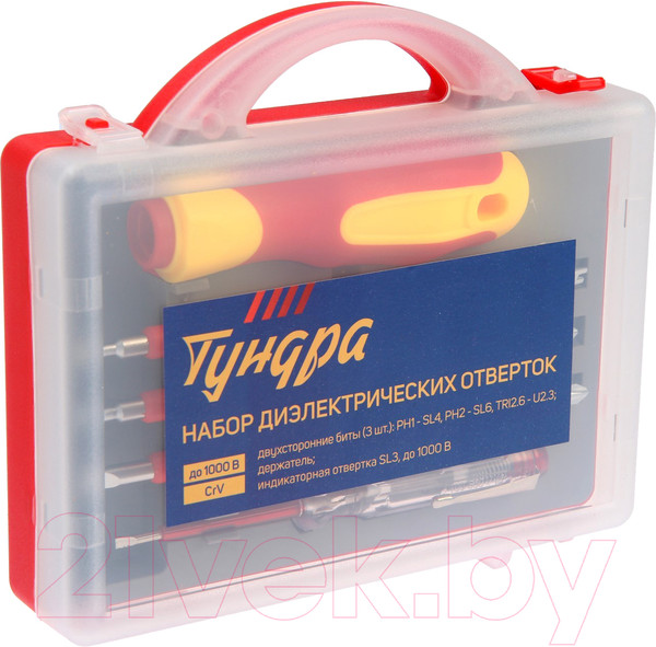 Изображение товара Набор отверток Tundra 7644111
