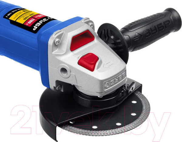 Изображение товара Угловая шлифовальная машина Зубр УШМ-П125-1100 Э