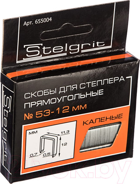 Изображение товара Скобы Stelgrit 655004.21 (8x1000шт)