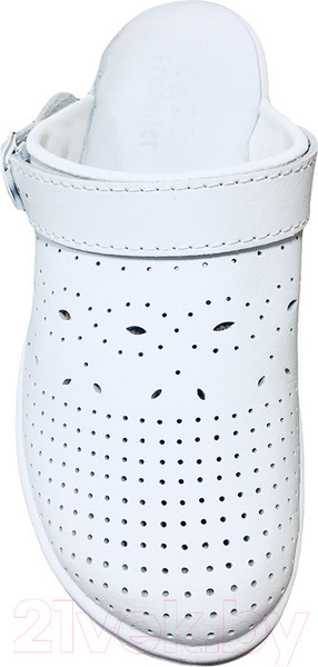 Изображение товара Сабо рабочие Floare Женские с перфорацией 69560108 (р.37, белый)