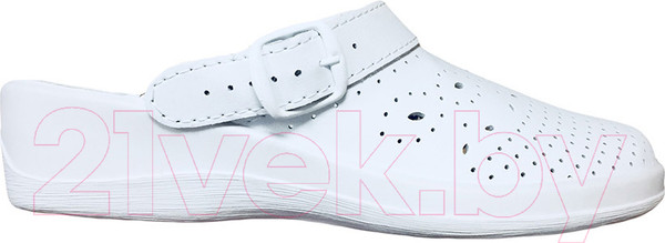 Изображение товара Сабо рабочие Floare Женские с перфорацией 69560108 (р.37, белый)