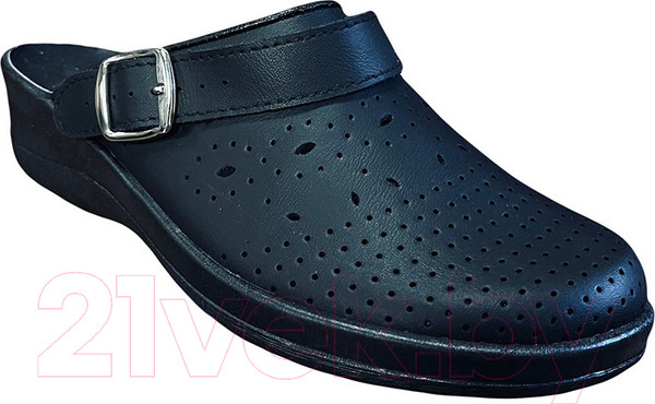 Изображение товара Сабо рабочие Floare Женские с перфорацией 69560105 (р.41, черный)