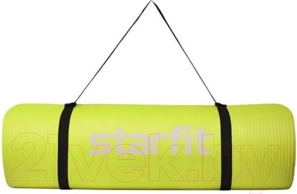 Изображение товара Коврик для йоги и фитнеса Starfit FM-301 NBR (183x61x1.0см, лаймовый)