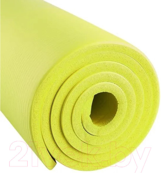 Изображение товара Коврик для йоги и фитнеса Starfit FM-301 NBR (183x61x1.0см, лаймовый)