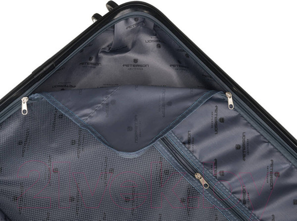 Изображение товара Чемодан на колесах Peterson PTN 5806-W-XS (серый)