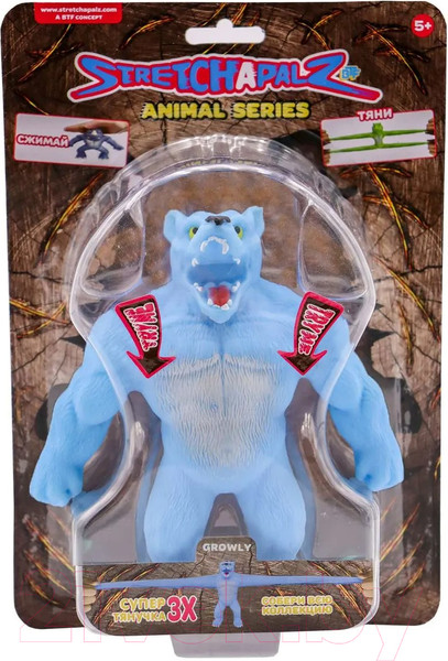 Изображение товара Сквиш Stretchapalz Animals Медведь / 939436-6