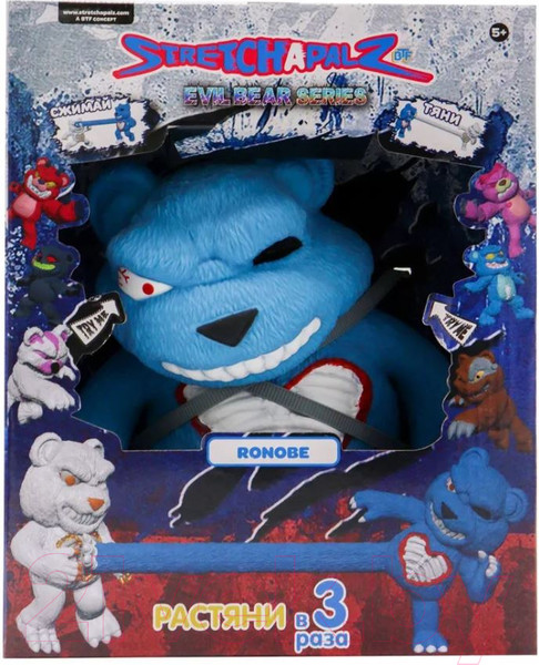 Изображение товара Сквиш Stretchapalz Evil Bears Мишка Роно / 992912-1