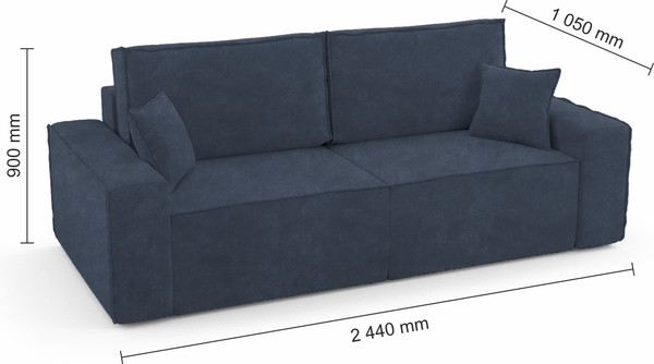 Изображение товара Диван Mio Tesoro Бриз (Kashemir 796)