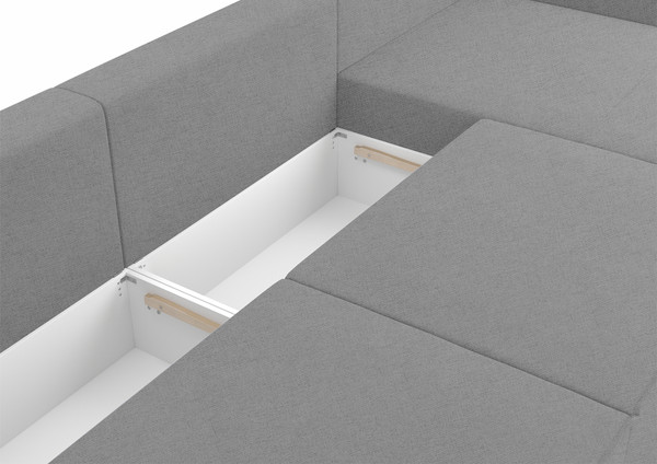 Изображение товара Диван угловой Mio Tesoro Бриз правый (Preston 905)