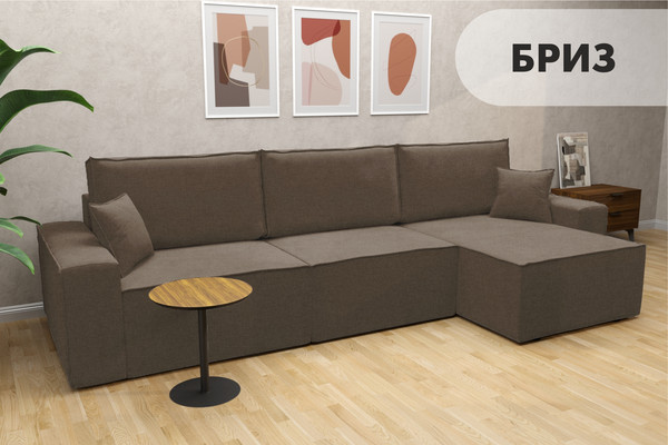 Изображение товара Диван угловой Mio Tesoro Бриз правый (Preston 232)