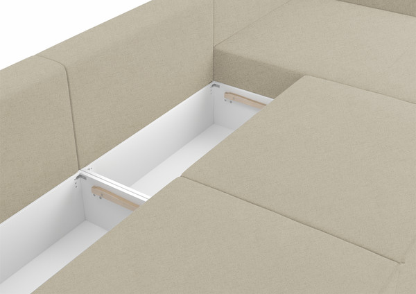 Изображение товара Диван угловой Mio Tesoro Бриз правый (Preston 130)