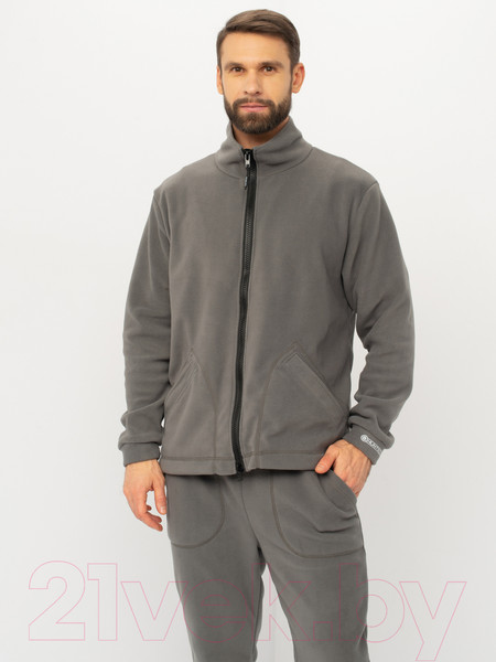 Изображение товара Костюм для охоты и рыбалки Huntsman Байкал Флис Серый (52-54/182)