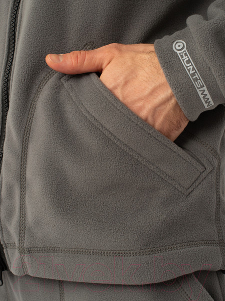 Изображение товара Костюм для охоты и рыбалки Huntsman Байкал Флис Серый (52-54/182)