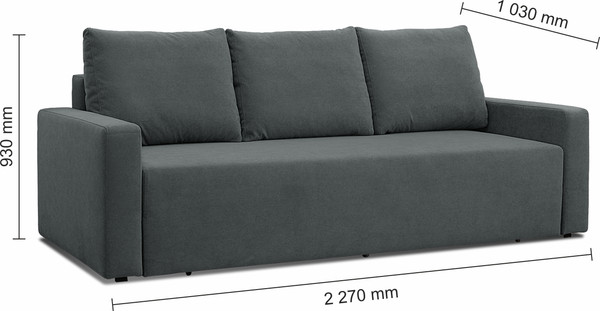 Изображение товара Диван Mio Tesoro Барс (Velutto 32)