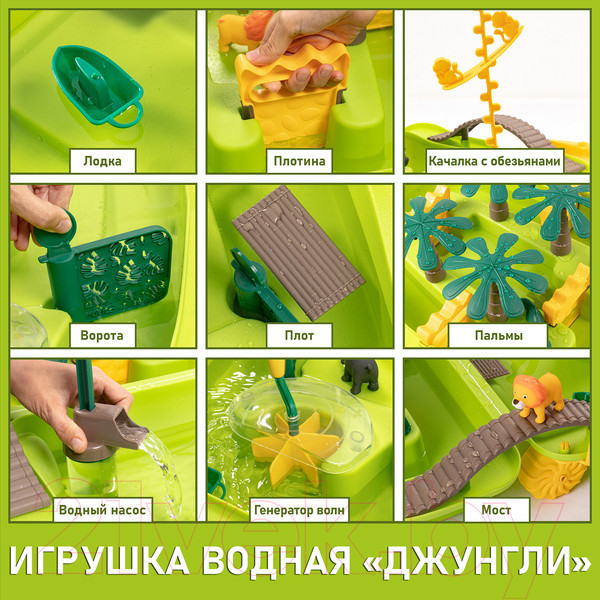 Изображение товара Игра для ванной Givito В чемодане Джунгли / G2310-474