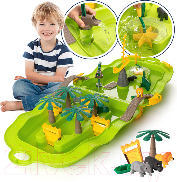 Изображение товара Игра для ванной Givito В чемодане Джунгли / G2310-474