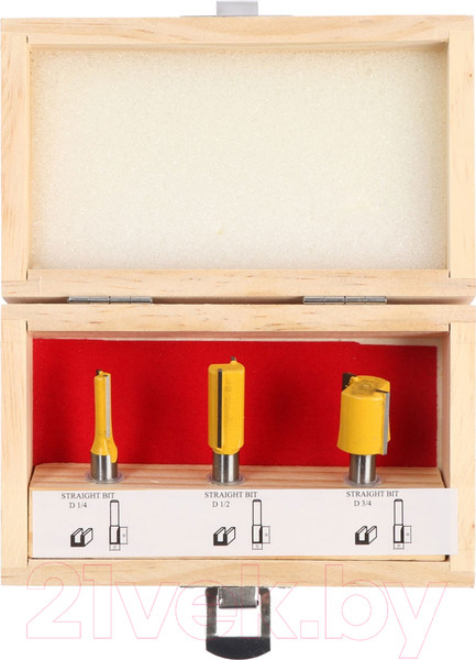 Изображение товара Набор фрез Tundra 9200761 (3шт)