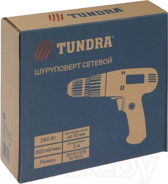 Изображение товара Дрель-шуруповерт Tundra 5437452