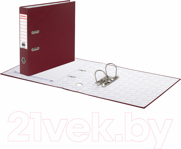 Изображение товара Папка-регистратор Brauberg 220892 (бордовый)