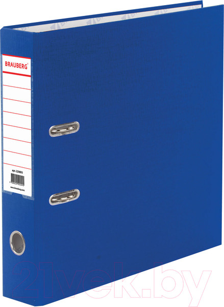 Изображение товара Папка-регистратор Brauberg 220893 (синий)