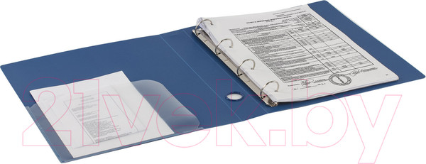 Изображение товара Папка для бумаг Brauberg Стандарт / 221619 (синий)