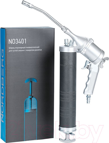 Изображение товара Шприц автомобильный Nordberg Для густой смазки / NO3401 (400мл)