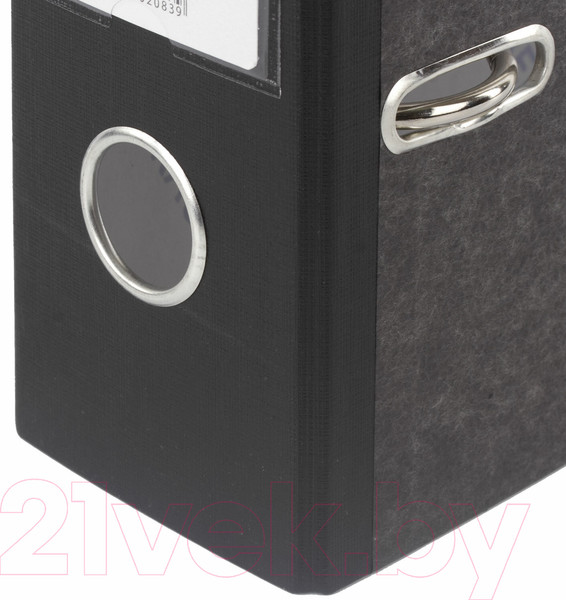 Изображение товара Папка-регистратор Brauberg 221721 (черный/мраморный)