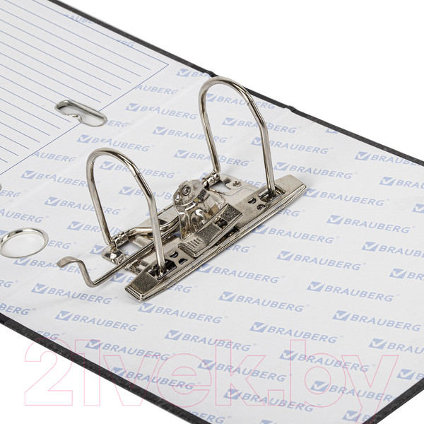 Изображение товара Папка-регистратор Brauberg 221721 (черный/мраморный)