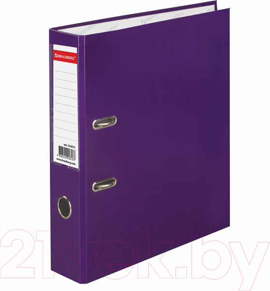 Изображение товара Папка-регистратор Brauberg 222073 (фиолетовый)