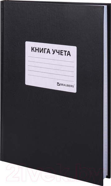 Изображение товара Книга учета Brauberg 130278 (96л, черный)