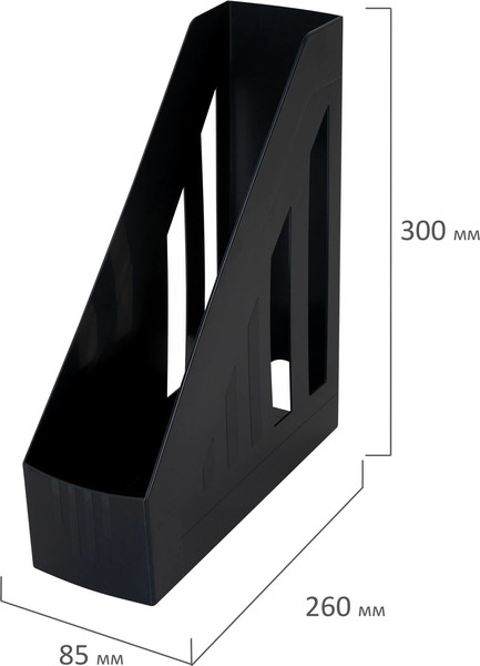 Изображение товара Лоток для бумаг Brauberg Contract / 230886 (черный)
