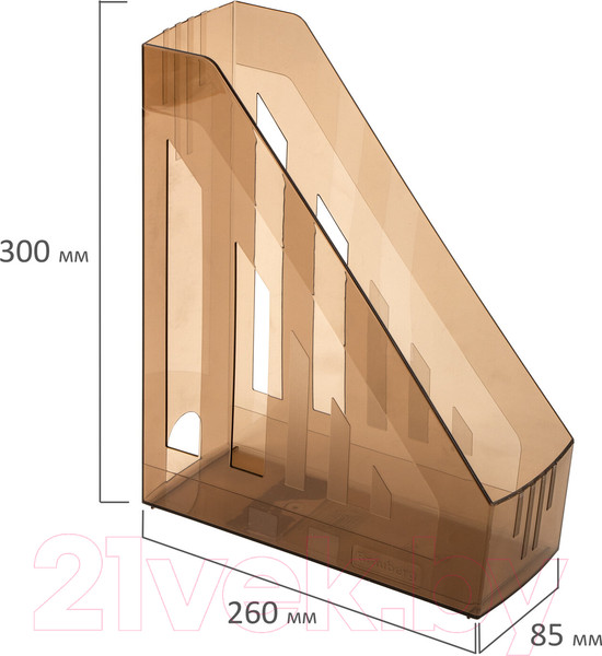 Изображение товара Лоток для бумаг Brauberg Contract / 230892 (тонированный)