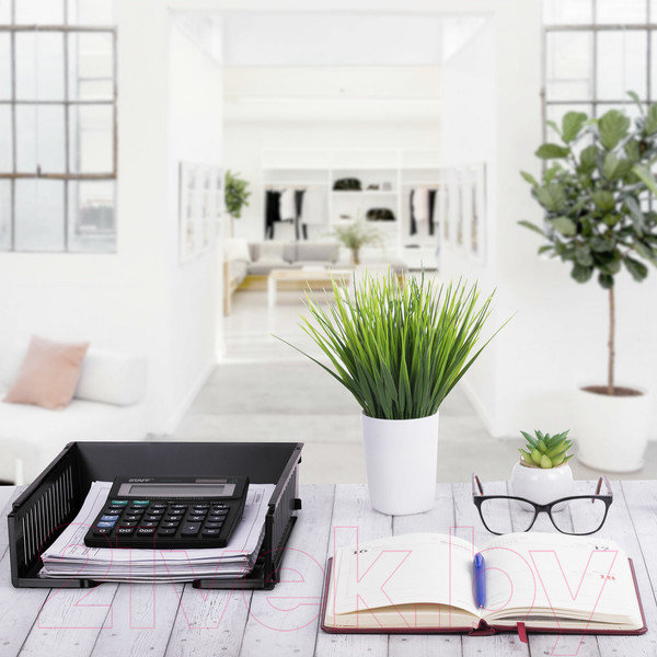 Изображение товара Лоток для бумаг Brauberg Maxi / 231141 (черный)