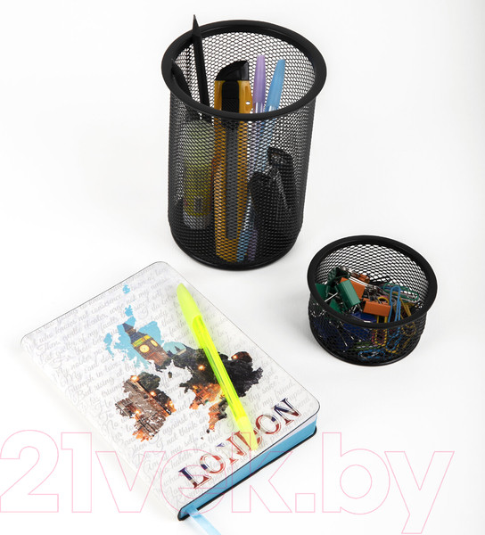 Изображение товара Подставка настольная Brauberg Germanium / 231966 (черный)