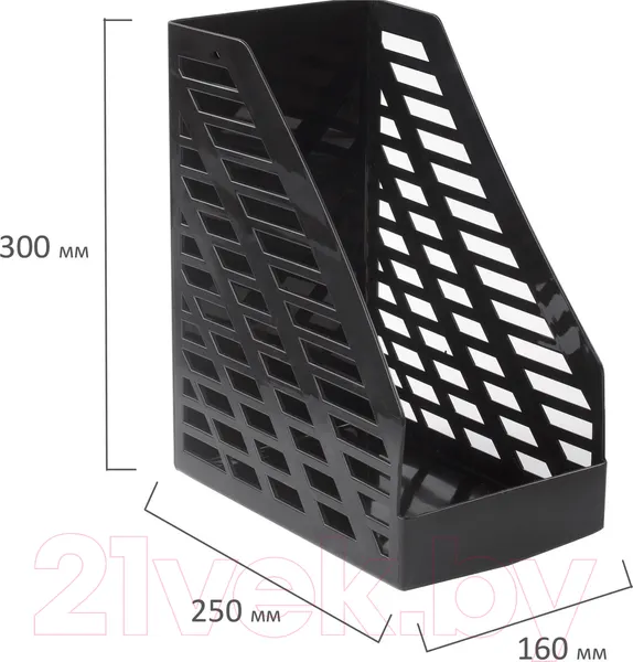 Изображение товара Лоток для бумаг Brauberg Maxi-Plus / 237005 (черный)