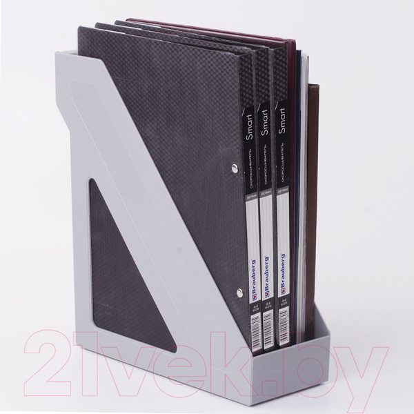 Изображение товара Лоток для бумаг Brauberg Basic / 237010 (серый)