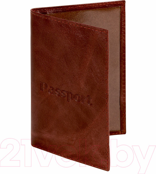Изображение товара Обложка на паспорт Brauberg Passport / 238197 (коричневый)