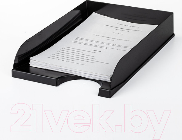 Изображение товара Лоток для бумаг Brauberg Standard / 237947 (черный)