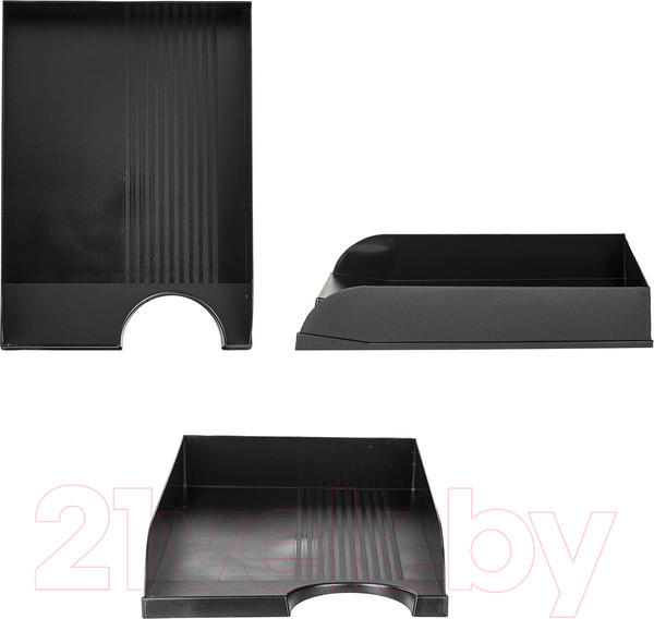 Изображение товара Лоток для бумаг Brauberg Standard / 237947 (черный)