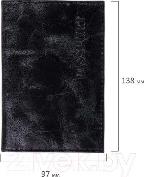 Изображение товара Обложка на паспорт Brauberg Passport / 238198 (черный)
