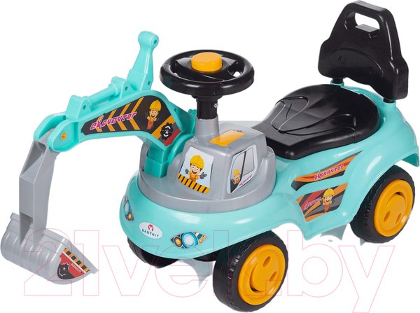 Изображение товара Каталка детская Babyhit Экскаватор Little Worker / RC200 (бирюзовый)
