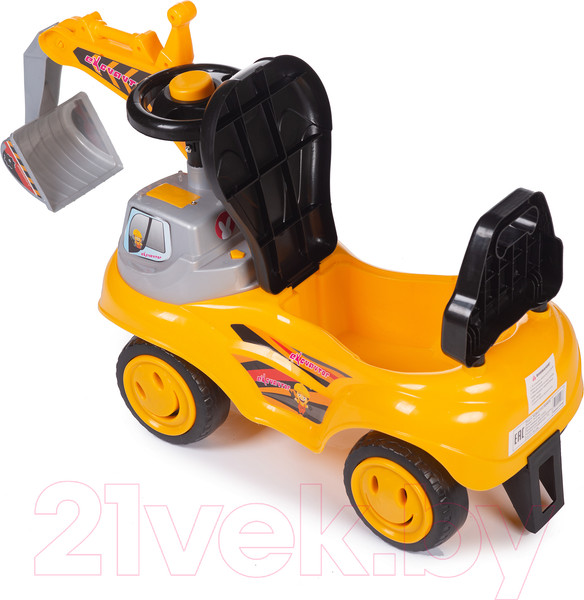 Изображение товара Каталка детская Babyhit Экскаватор Little Worker / RC200 (желтый)