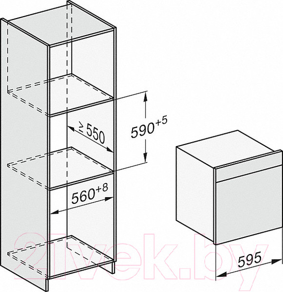 Изображение товара Пароварка встраиваемая Miele DGC 7460 HC Pro OBSW