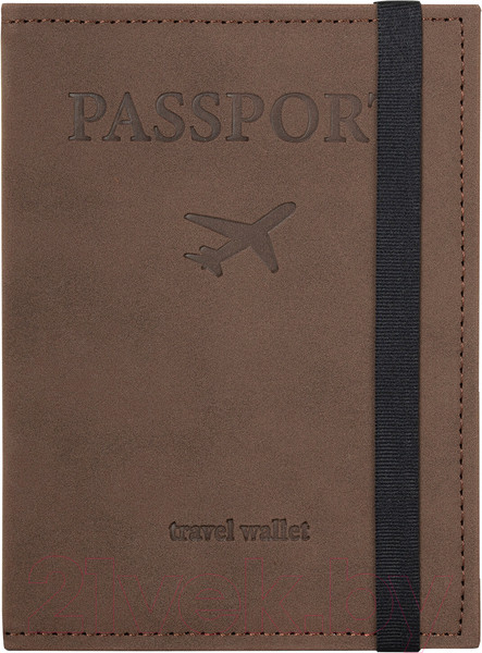 Изображение товара Обложка на паспорт Brauberg Passport / 238204 (коричневый)